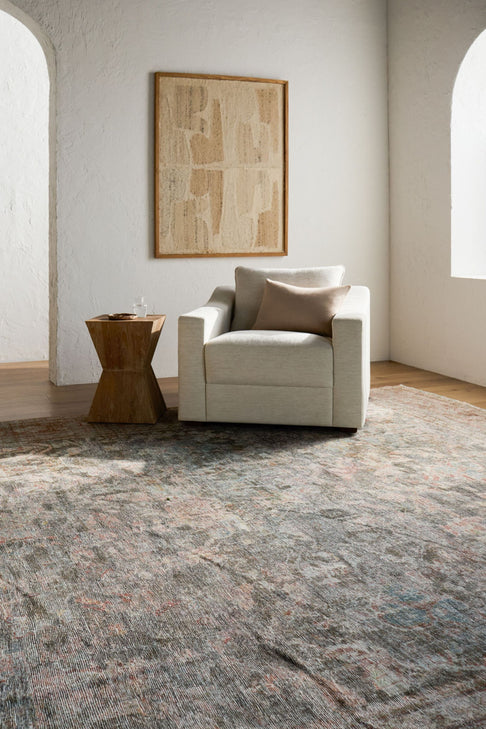  District Loom Vintage Turkish Area Rug Luca