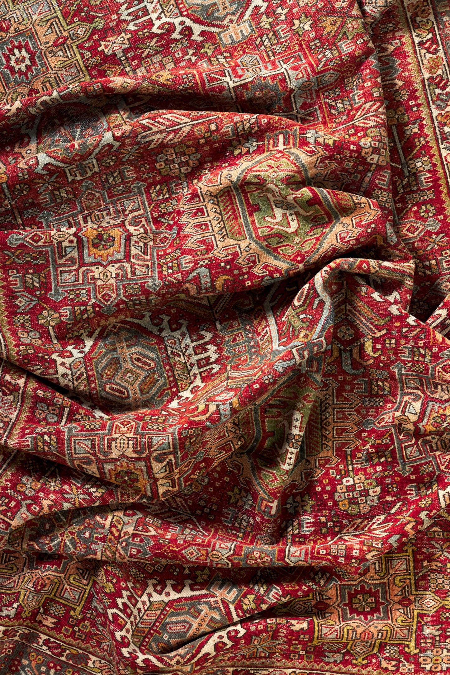 District Loom Vintage Turkish Area Rug Fenix