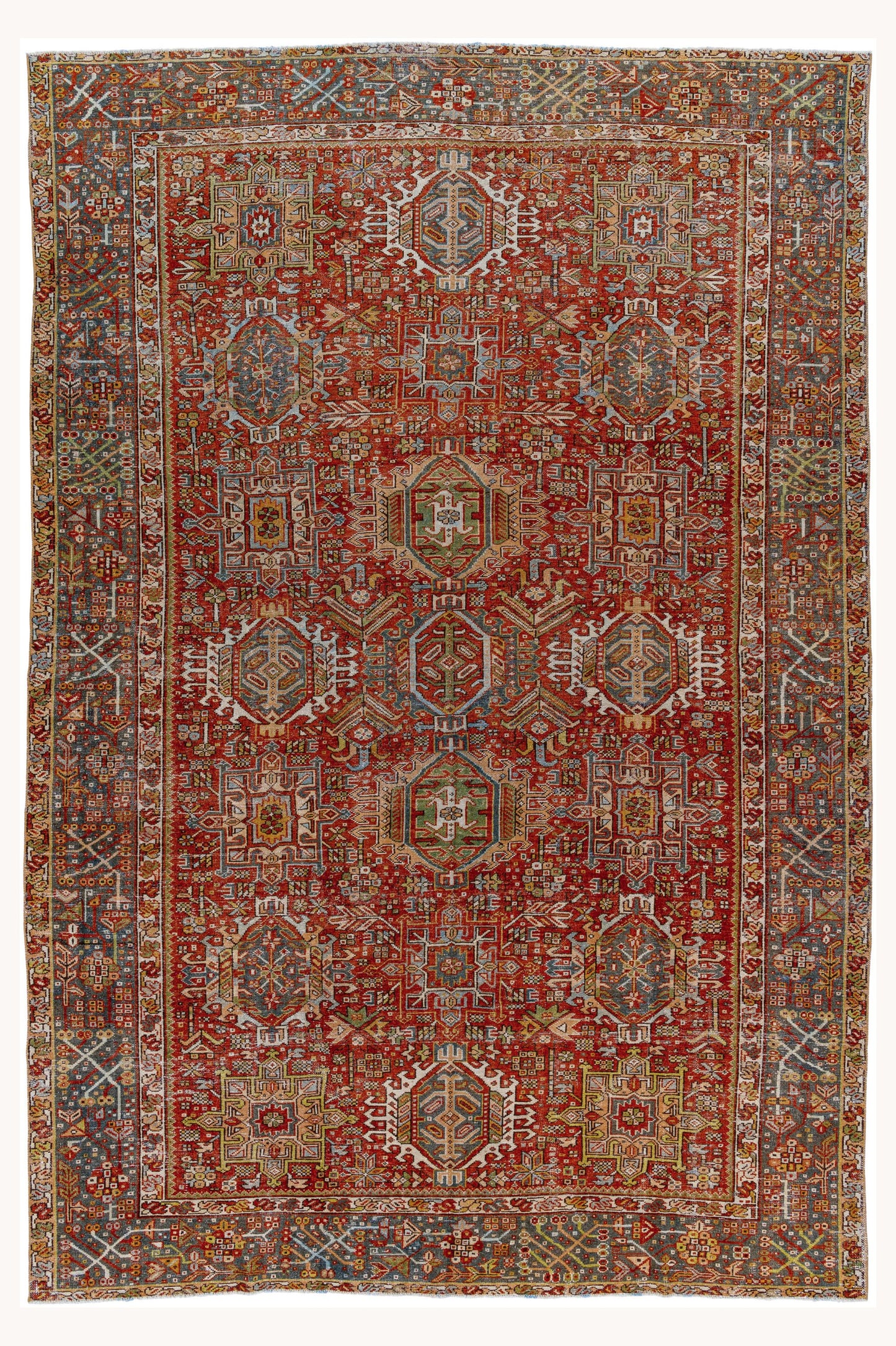 District Loom Vintage Turkish Area Rug Fenix