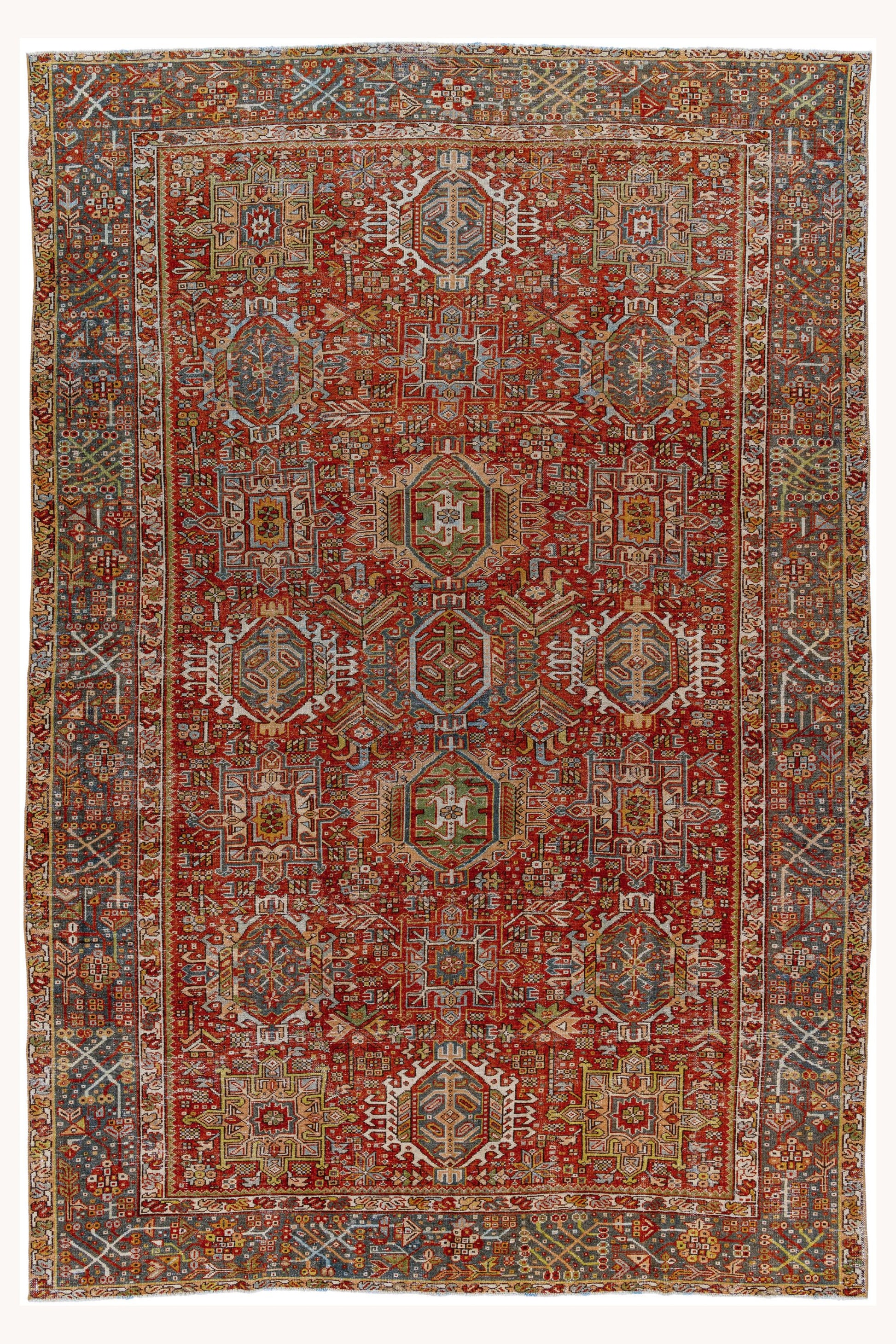 District Loom Vintage Turkish Area Rug Fenix