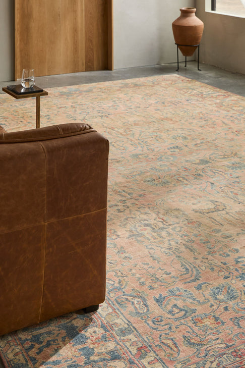 District Loom Vintage Turkish Area Rug Hill