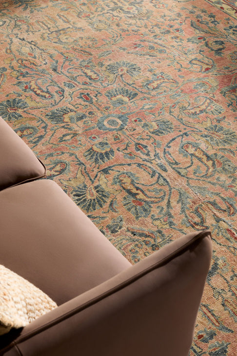 District Loom Vintage Turkish Area Rug Hill