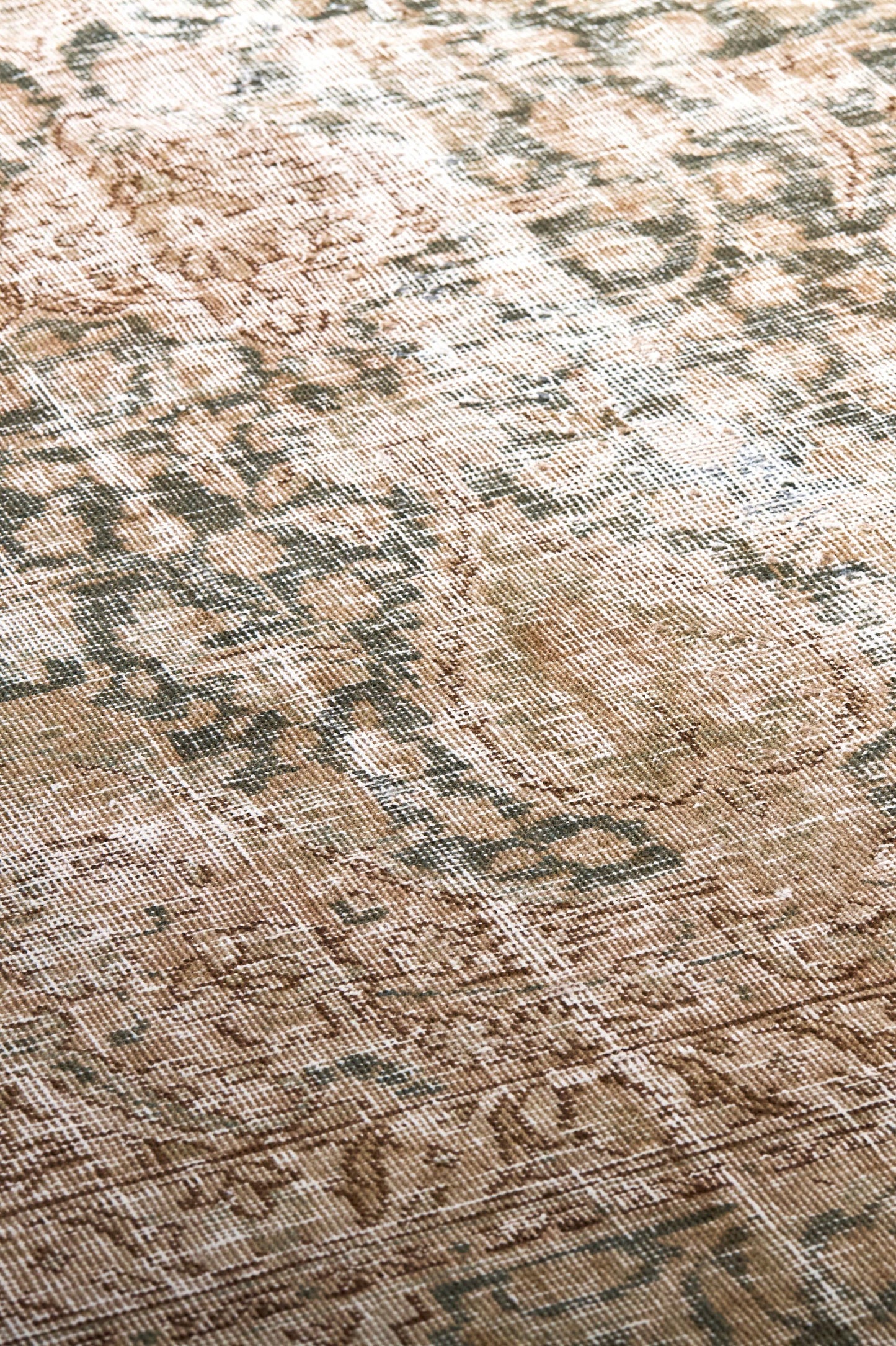 District Loom Vintage Turkish Area Rug Hingham