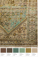 District Loom Vintage Turkish Runner Rug Hanzi