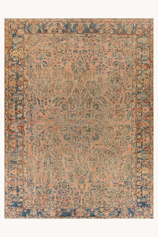 District Loom Vintage Turkish Area Rug Hill
