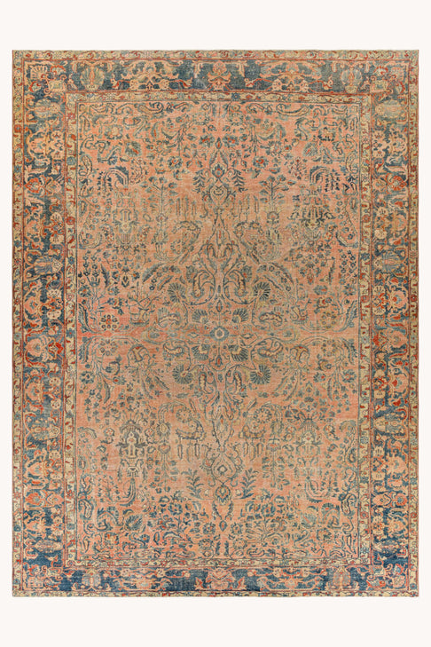 District Loom Vintage Turkish Area Rug Hill