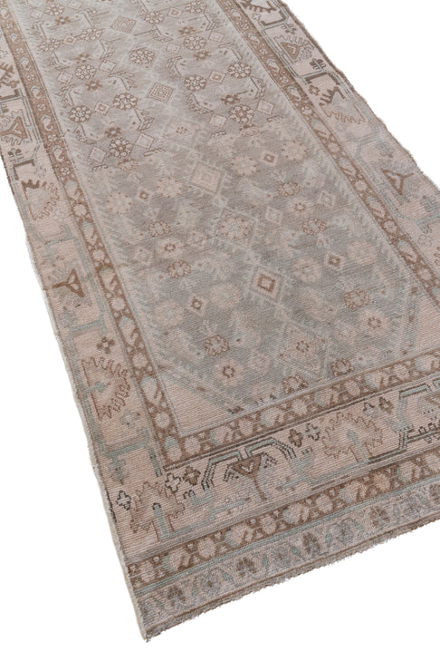 District Loom-Vintage-Malayer-Runner-Rug-Lolo-Overhead-Corner