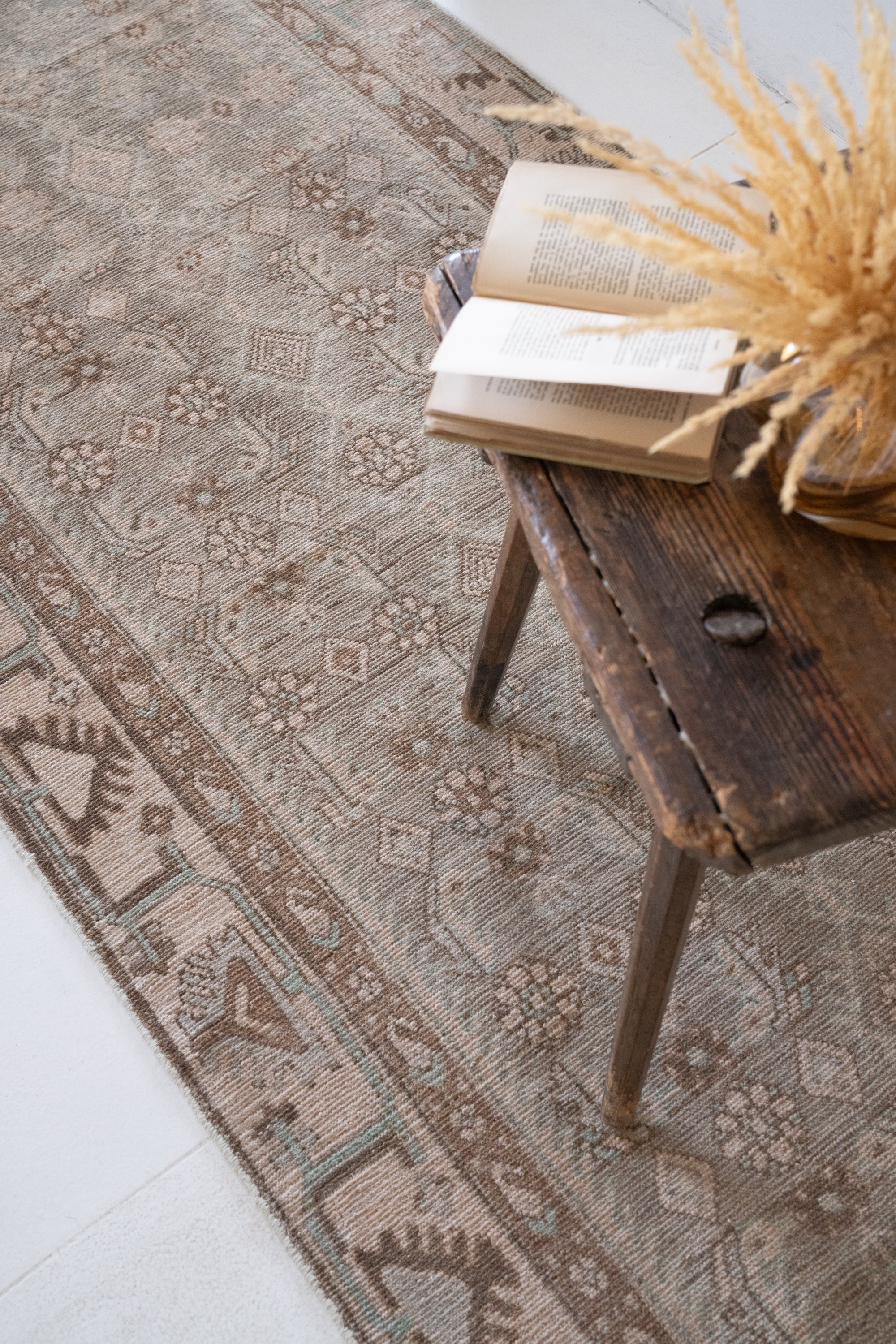 District Loom-Vintage-Malayer-Runner-Rug-Lolo-styled-overhead