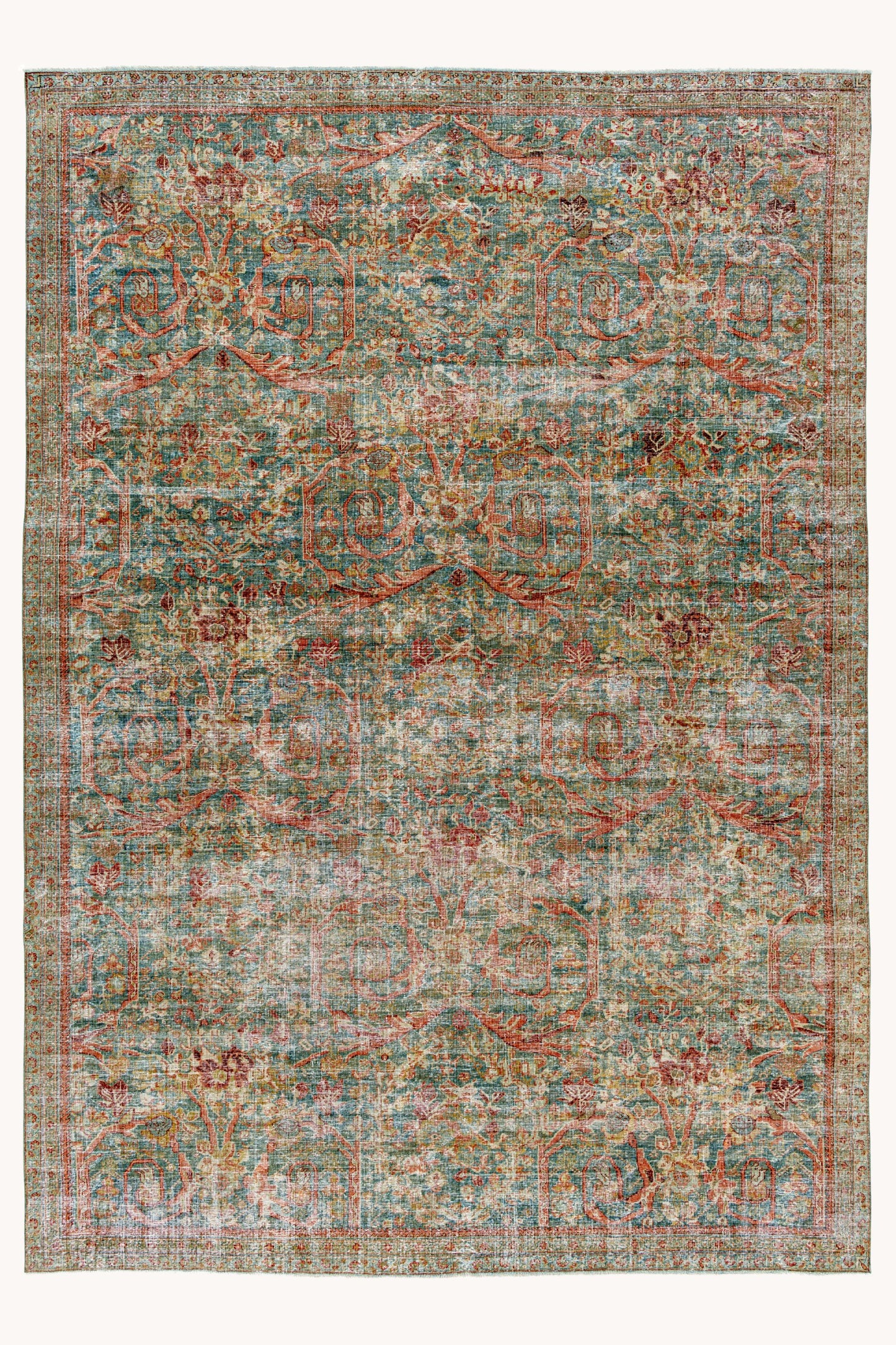 District Loom Vintage Turkish Area Rug Leonora