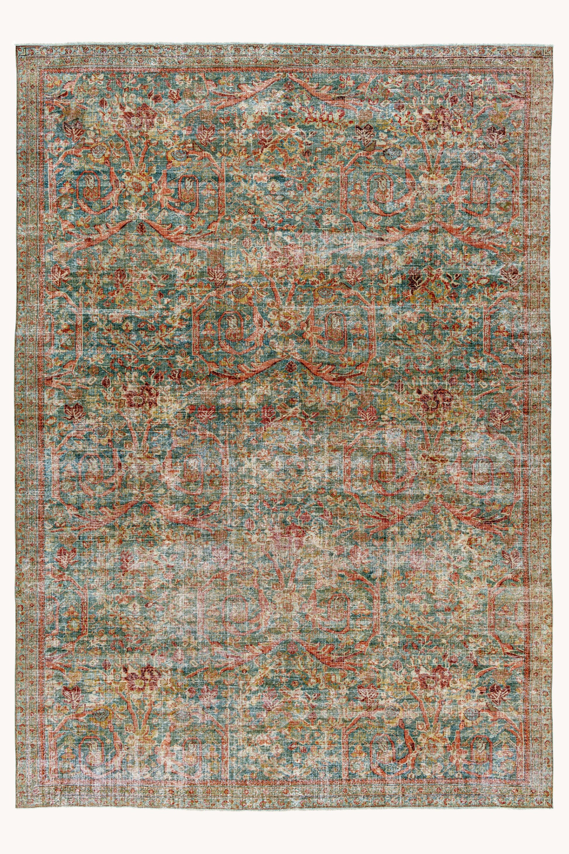 District Loom Vintage Turkish Area Rug Leonora
