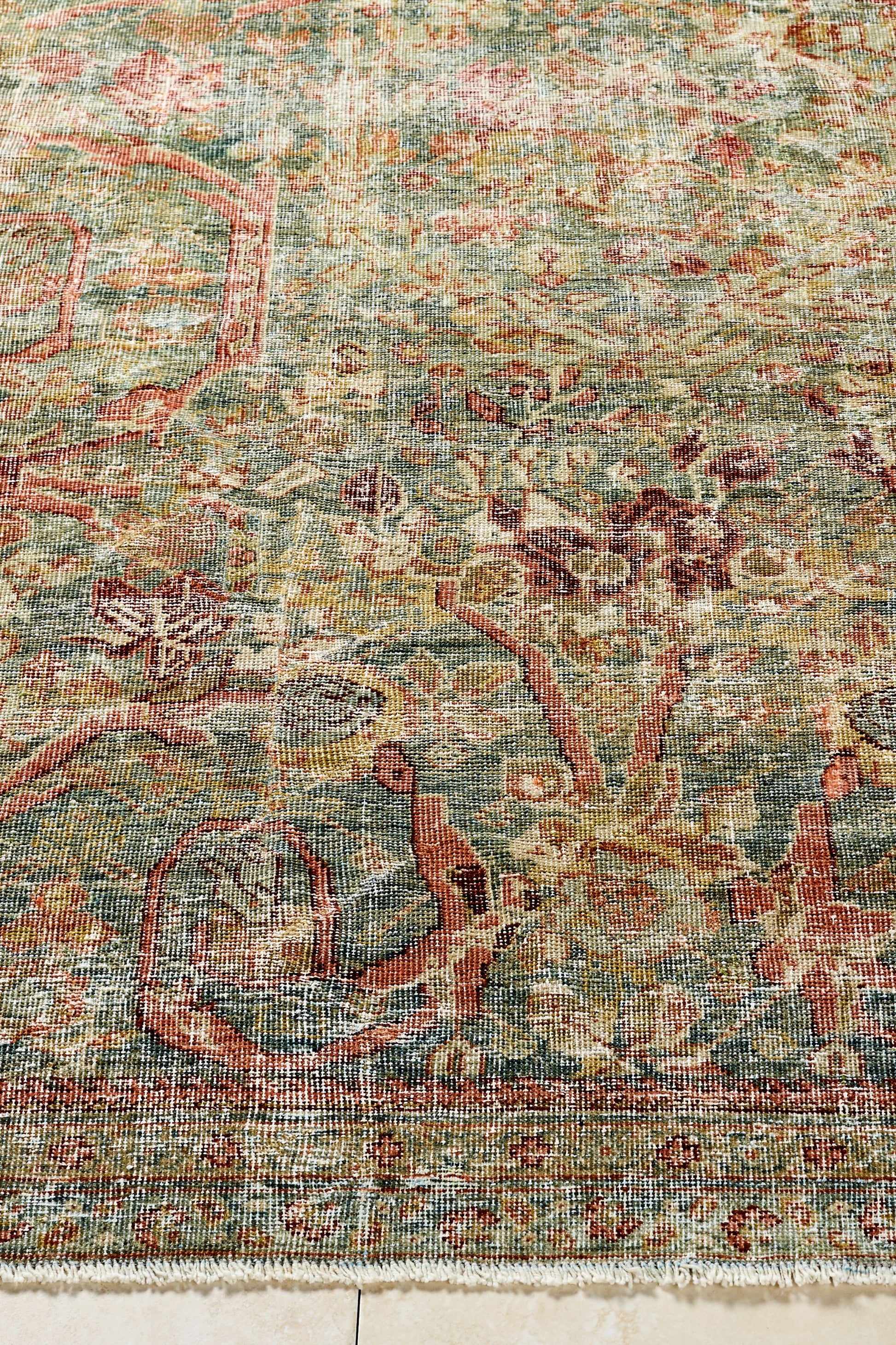 District Loom Vintage Turkish Area Rug Leonora