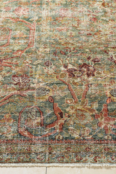 District Loom Vintage Turkish Area Rug Leonora