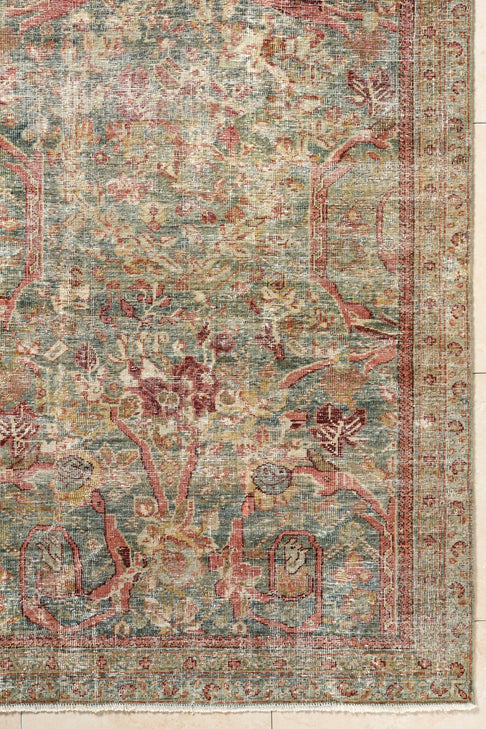 District Loom Vintage Turkish Area Rug Leonora
