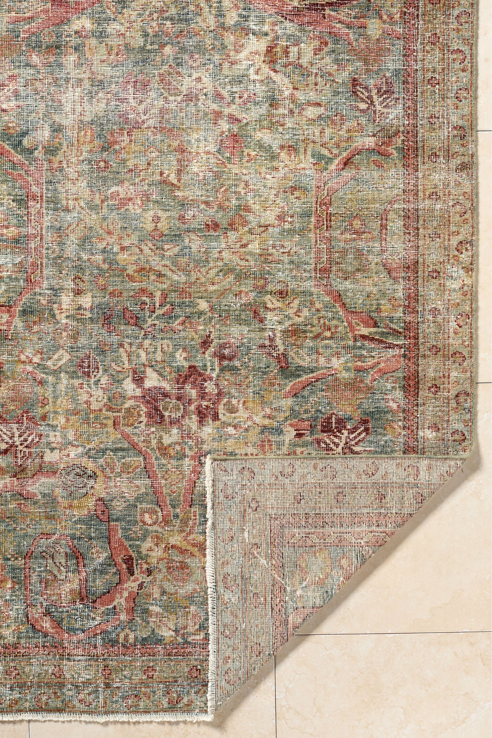 District Loom Vintage Turkish Area Rug Leonora