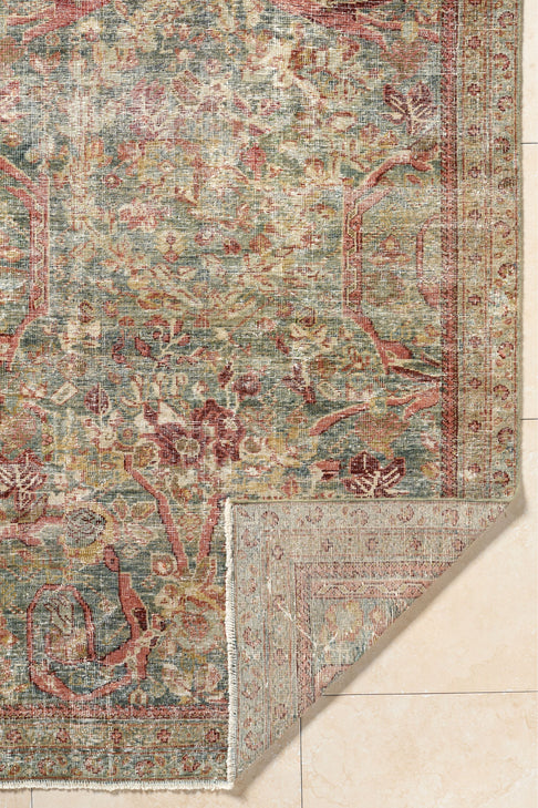 District Loom Vintage Turkish Area Rug Leonora