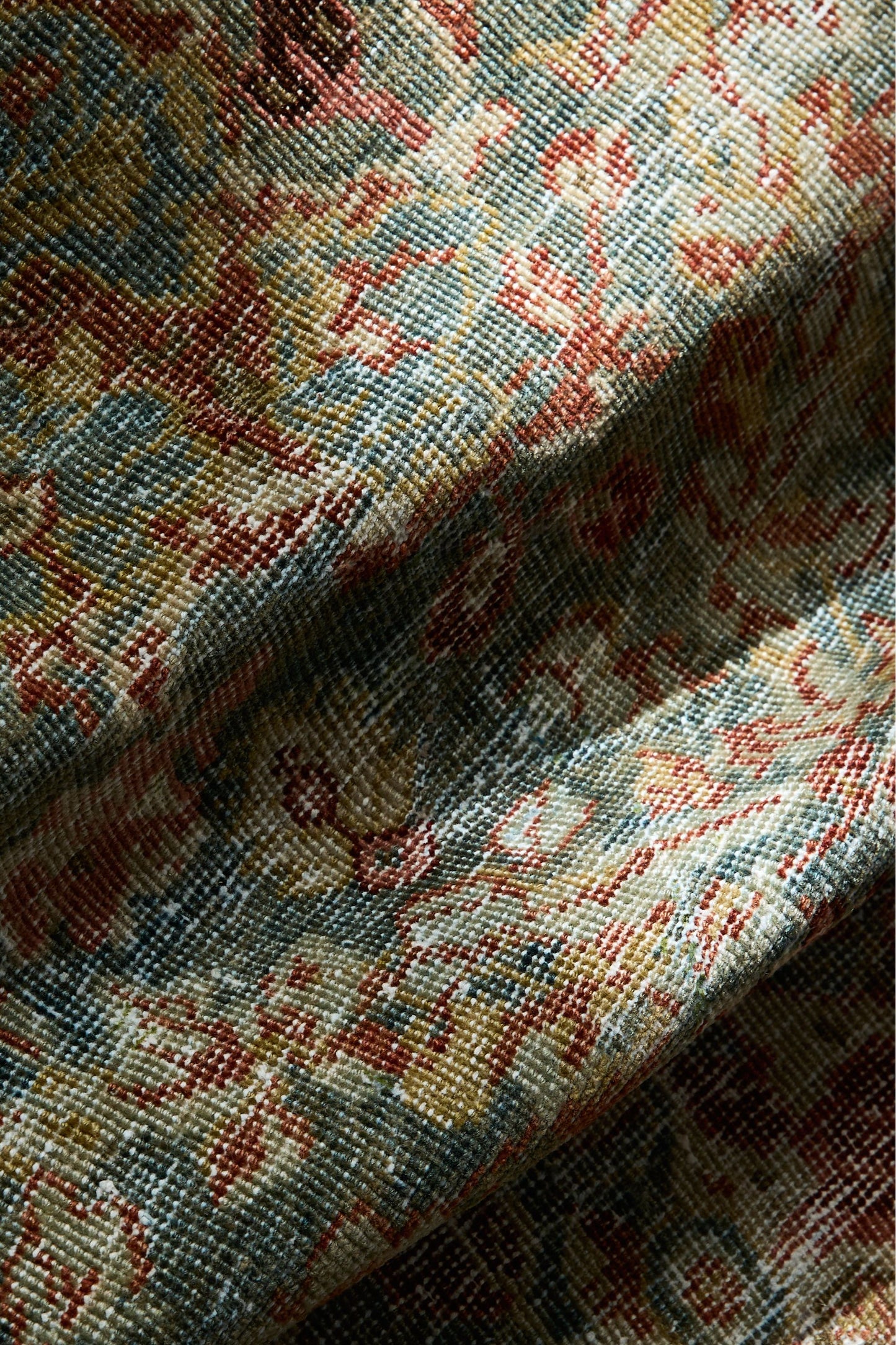 District Loom Vintage Turkish Area Rug Leonora