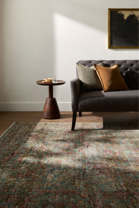 District Loom Vintage Turkish Area Rug Leonora