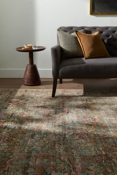 District Loom Vintage Turkish Area Rug Leonora