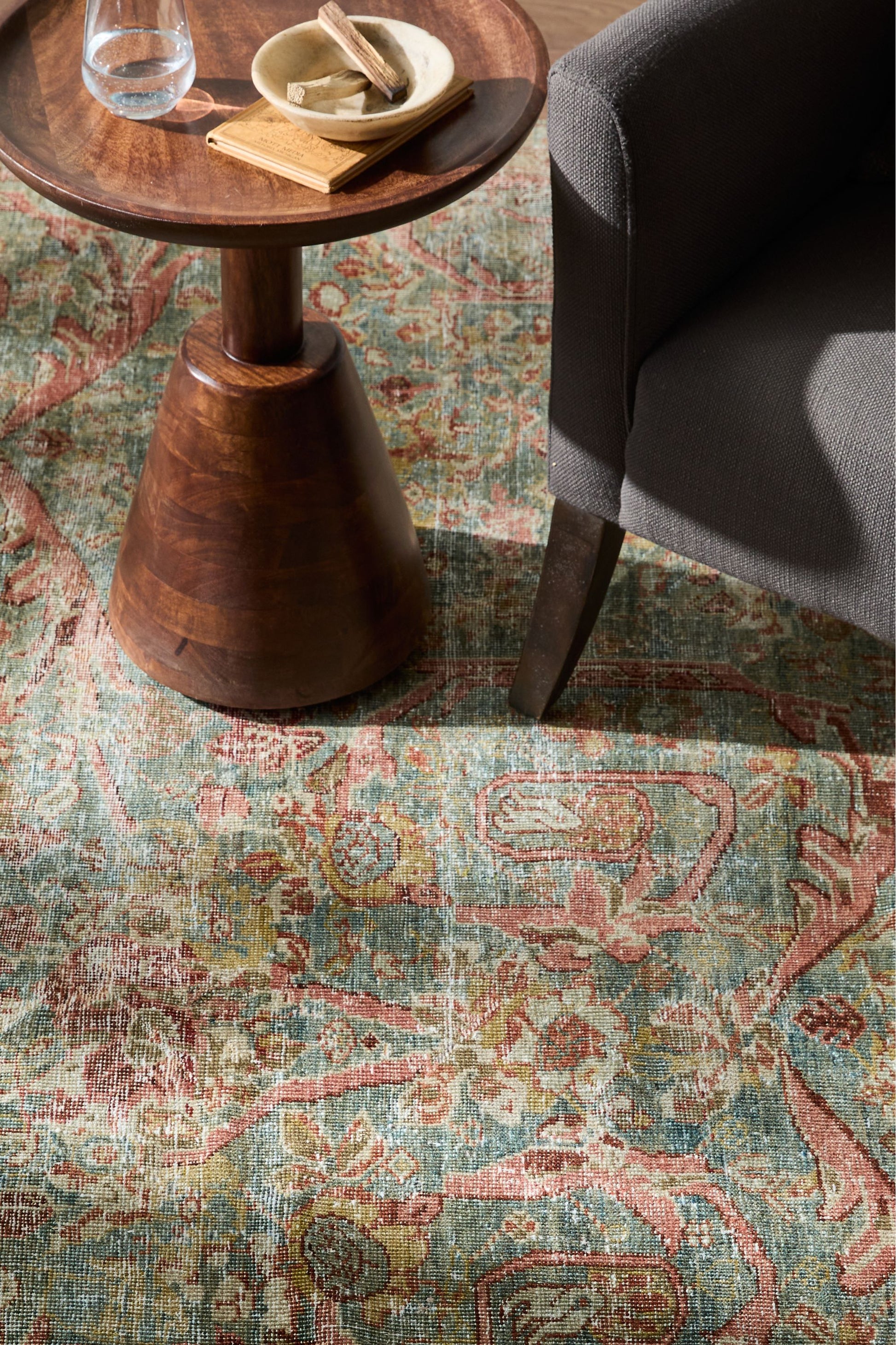 District Loom Vintage Turkish Area Rug Leonora