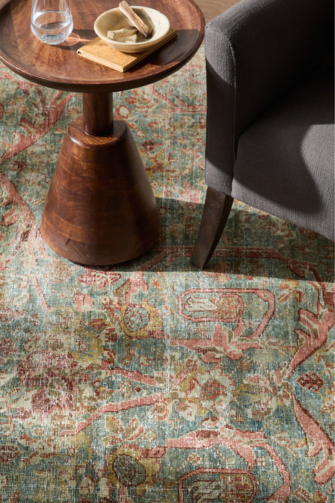 District Loom Vintage Turkish Area Rug Leonora