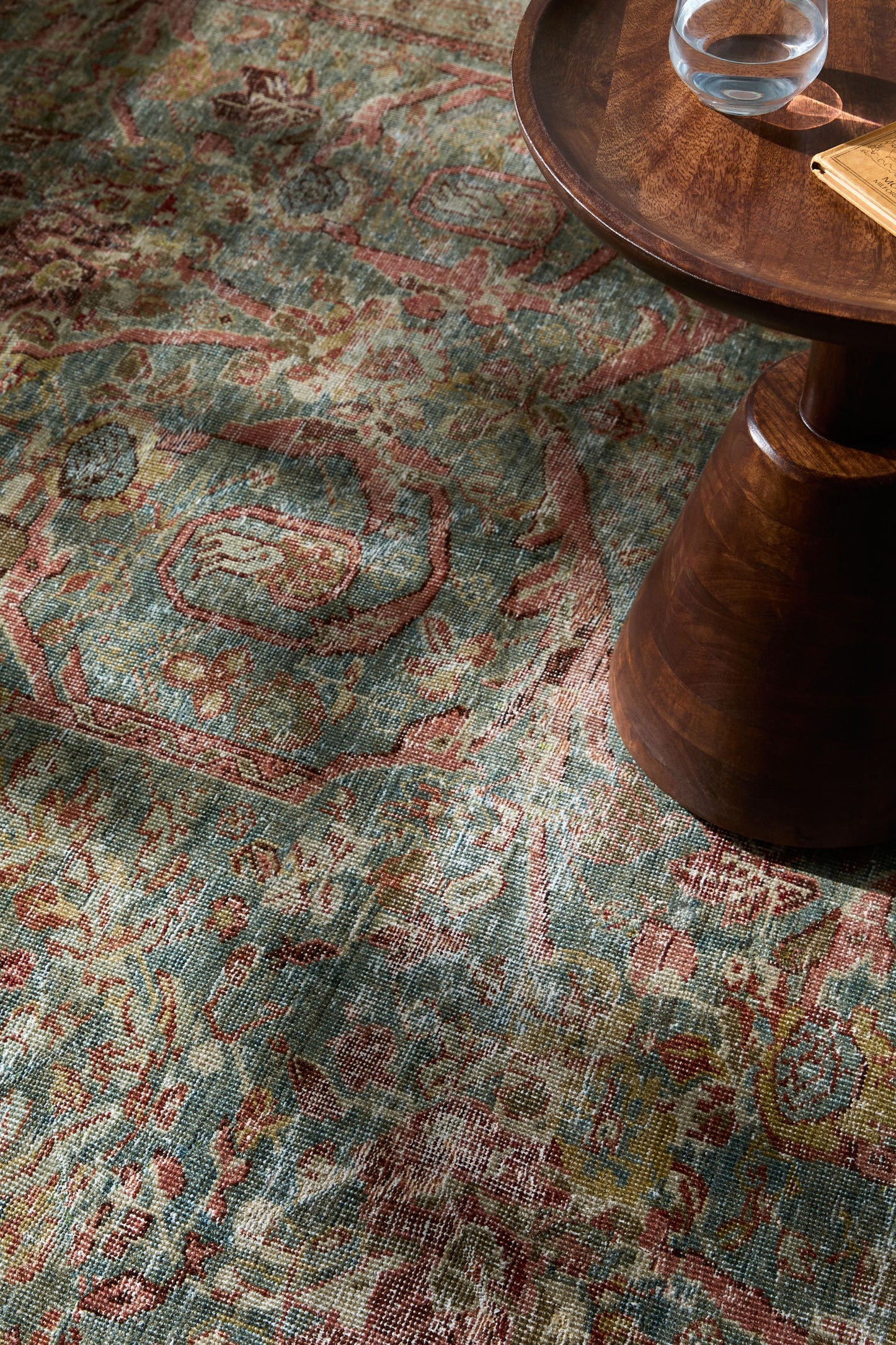 District Loom Vintage Turkish Area Rug Leonora