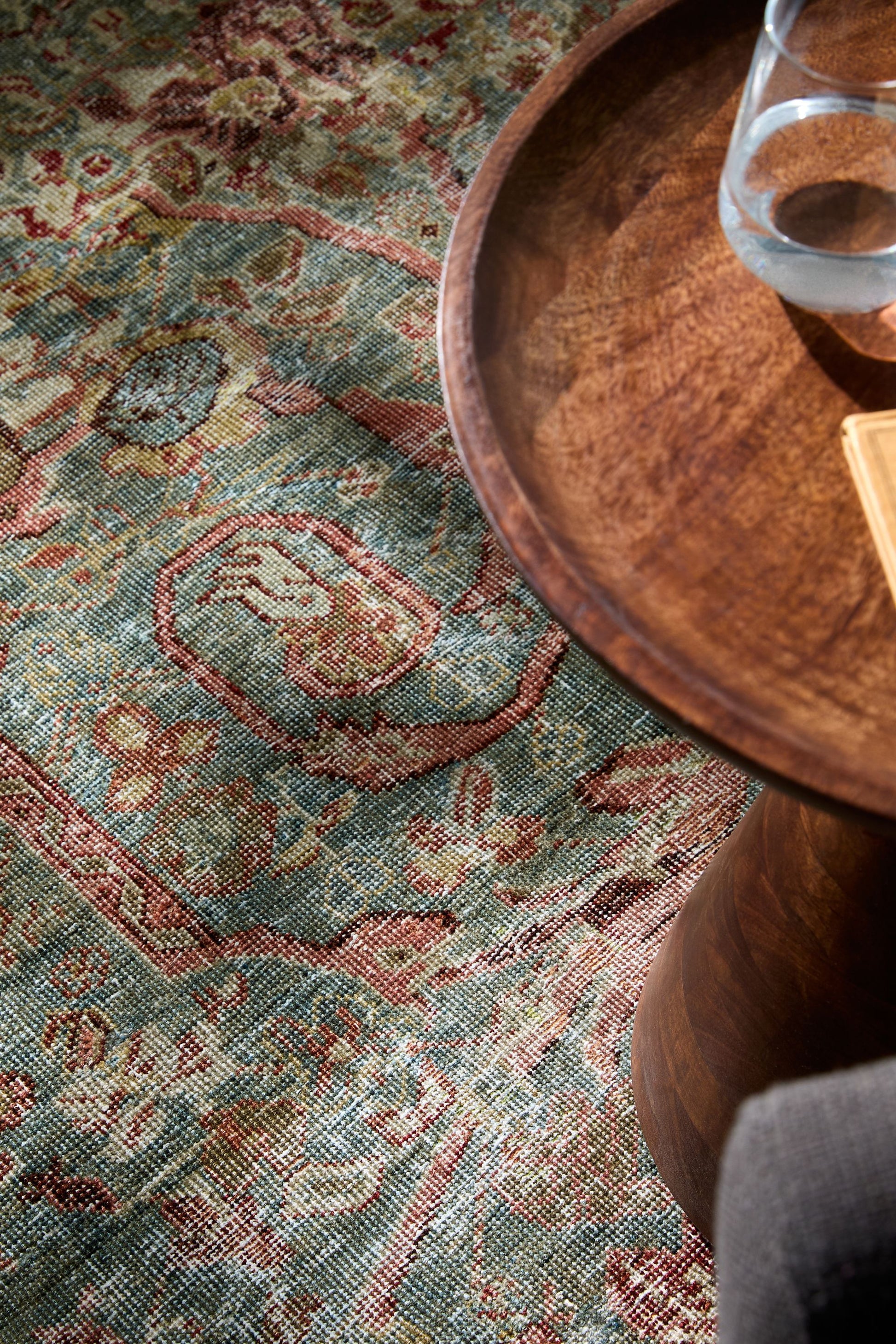 District Loom Vintage Turkish Area Rug Leonora