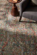 District Loom Vintage Turkish Area Rug Leonora