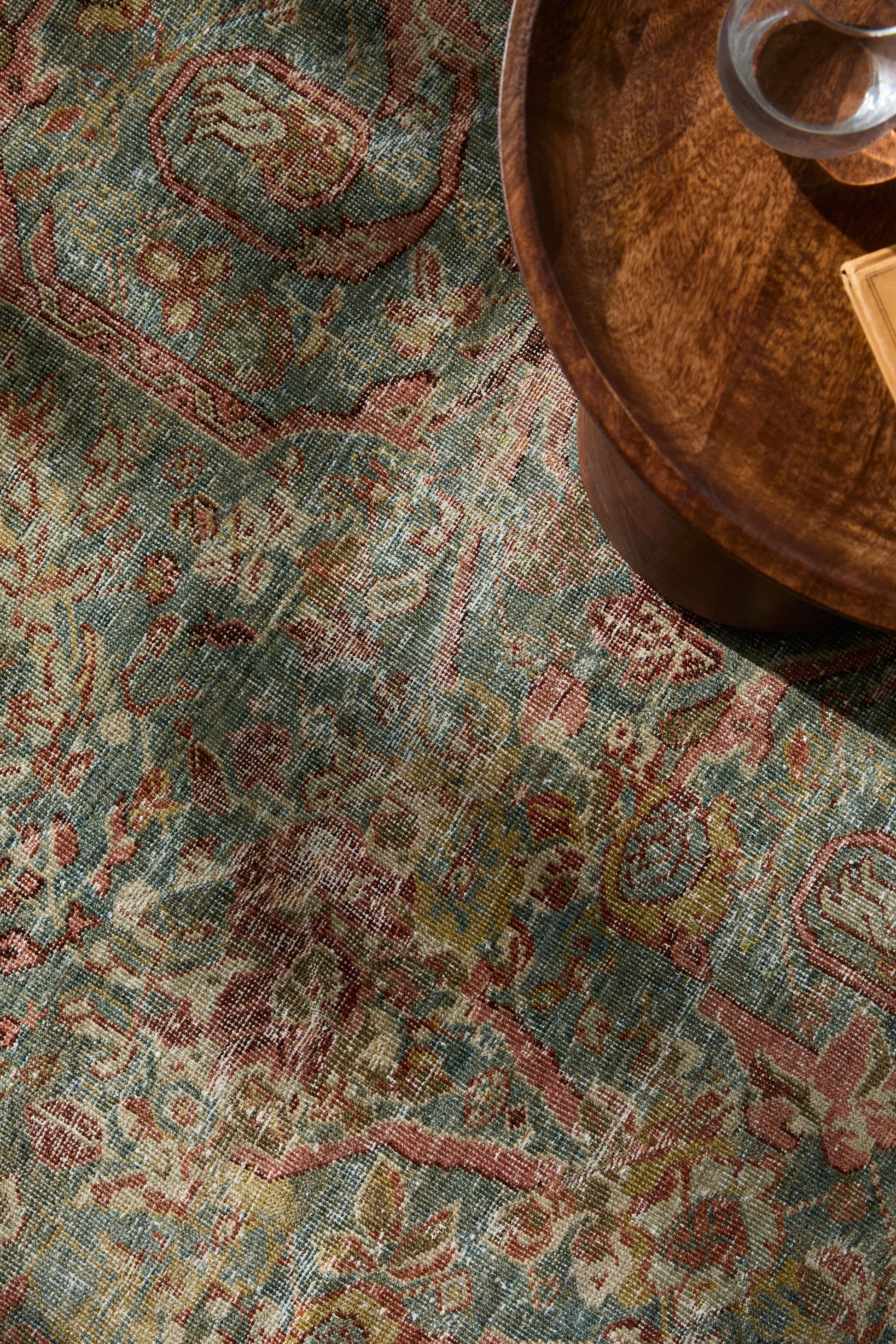 District Loom Vintage Turkish Area Rug Leonora