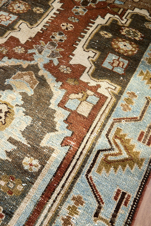 District Loom Vintage Turkish Runner Rug Kashi