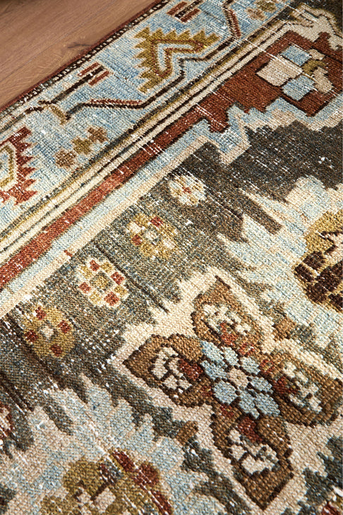 District Loom Vintage Turkish Runner Rug Kashi