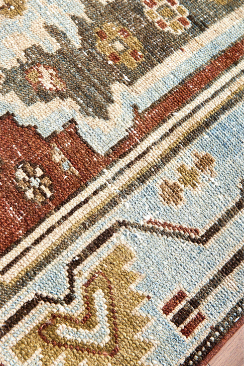 District Loom Vintage Turkish Runner Rug Kashi
