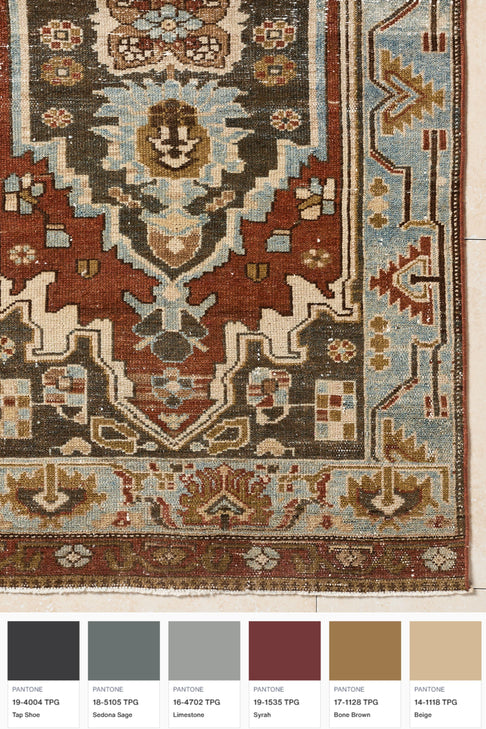 District Loom Vintage Turkish Runner Rug Kashi