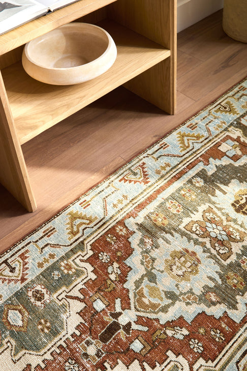 District Loom Vintage Turkish Runner Rug Kashi