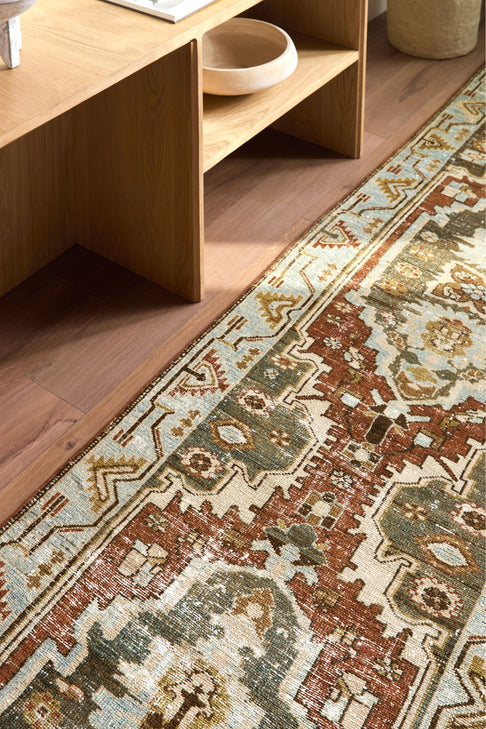District Loom Vintage Turkish Runner Rug Kashi