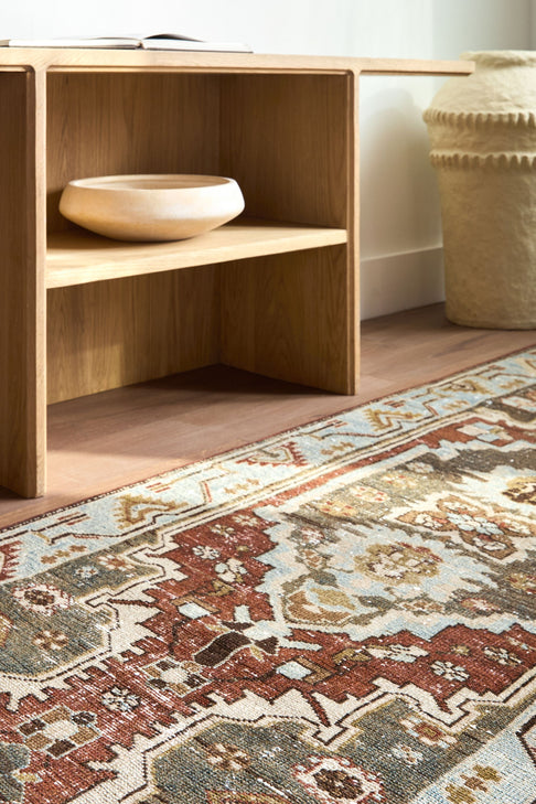District Loom Vintage Turkish Runner Rug Kashi
