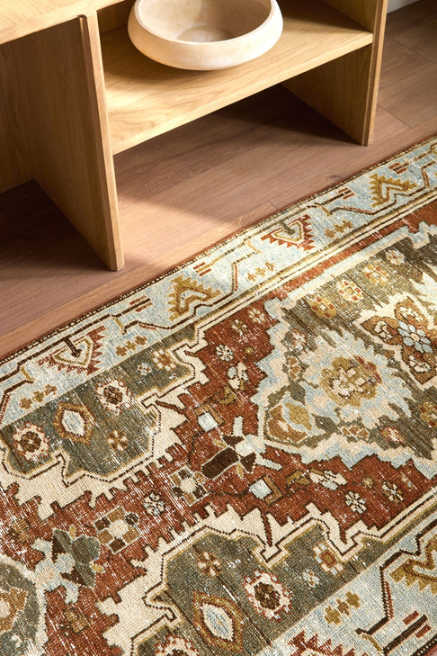 District Loom Vintage Turkish Runner Rug Kashi