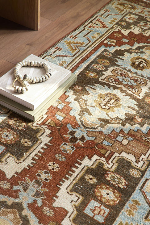 District Loom Vintage Turkish Runner Rug Kashi