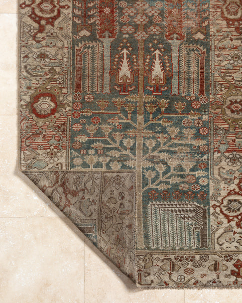 District Loom Antique Persian Hamadan runner rug Clyde