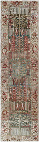 District Loom Antique Persian Hamadan runner rug Clyde