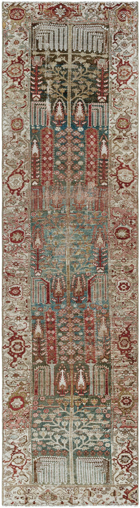 District Loom Antique Persian Hamadan runner rug Clyde