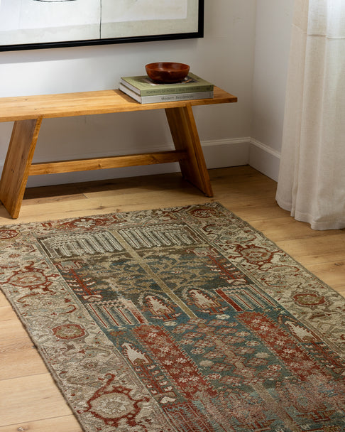 District Loom Antique Persian Hamadan runner rug Clyde