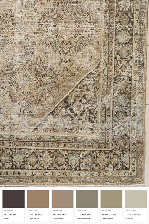 District Loom Vintage Turkish Area Rug Edith
