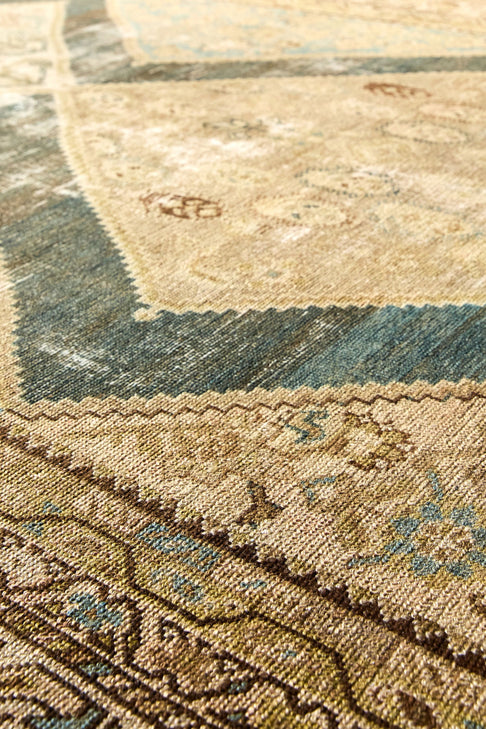 District Loom Vintage Turkish Wide Runner Rug Beck