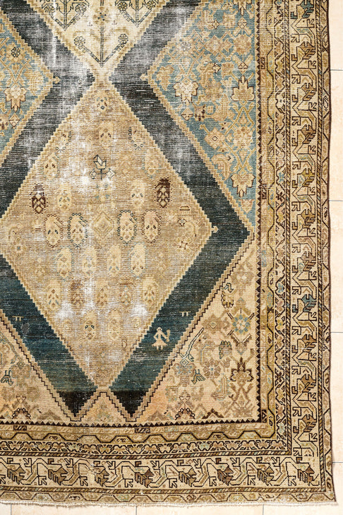 District Loom Vintage Turkish Wide Runner Rug Beck