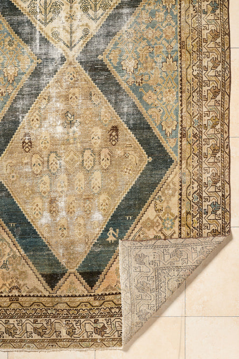 District Loom Vintage Turkish Wide Runner Rug Beck