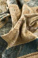 District Loom Vintage Turkish Wide Runner Rug Beck