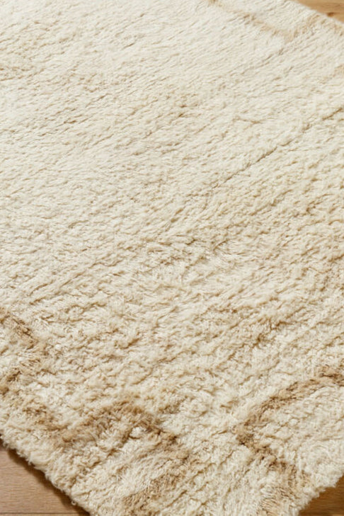 District Loom Modern hand knotted Moroccan Beni Ourain rug 008