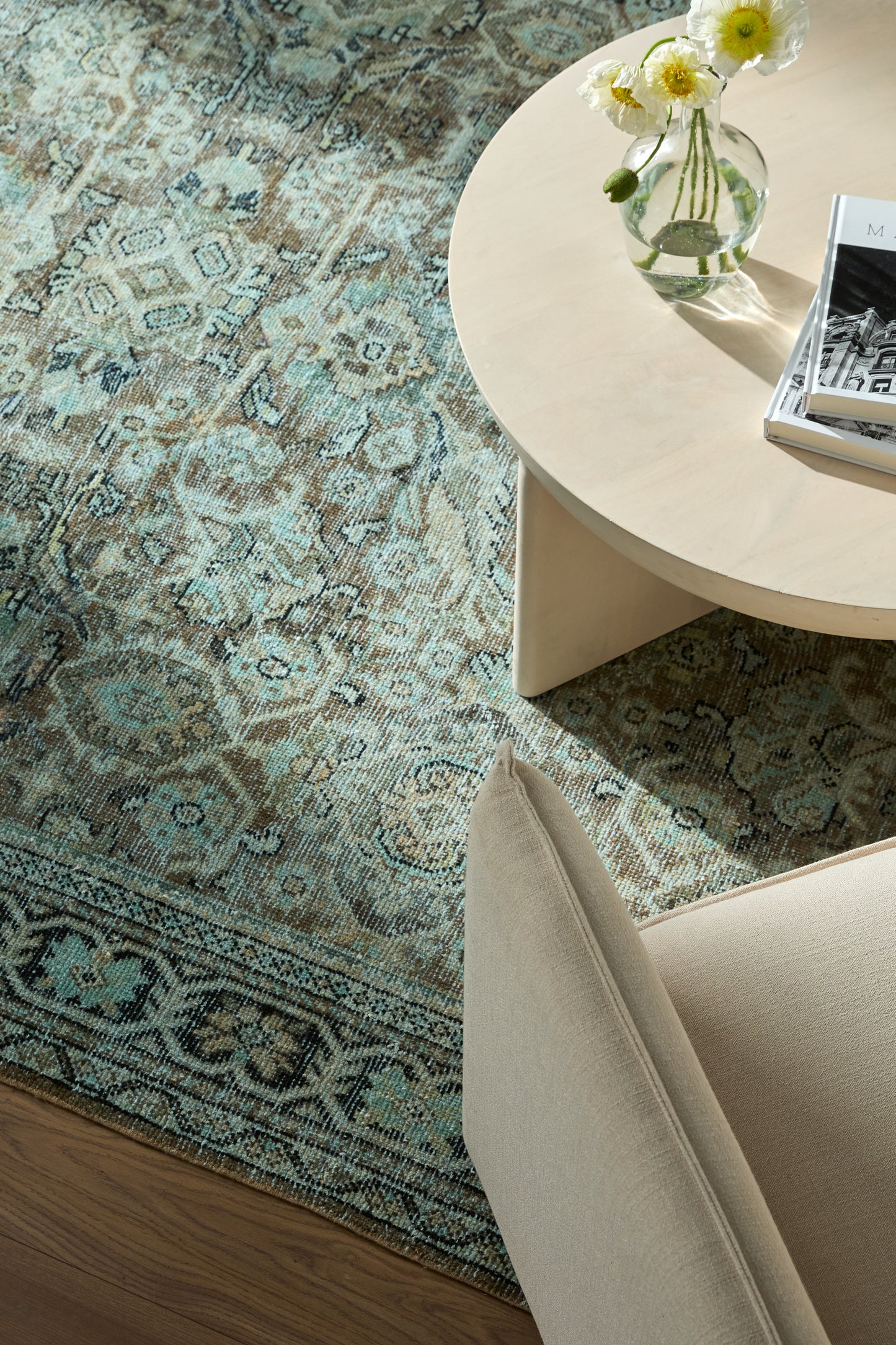District Loom Vintage Area Rug Dupont
