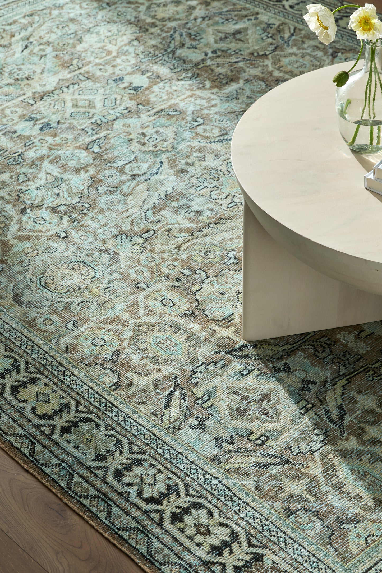 District Loom Vintage Area Rug Dupont