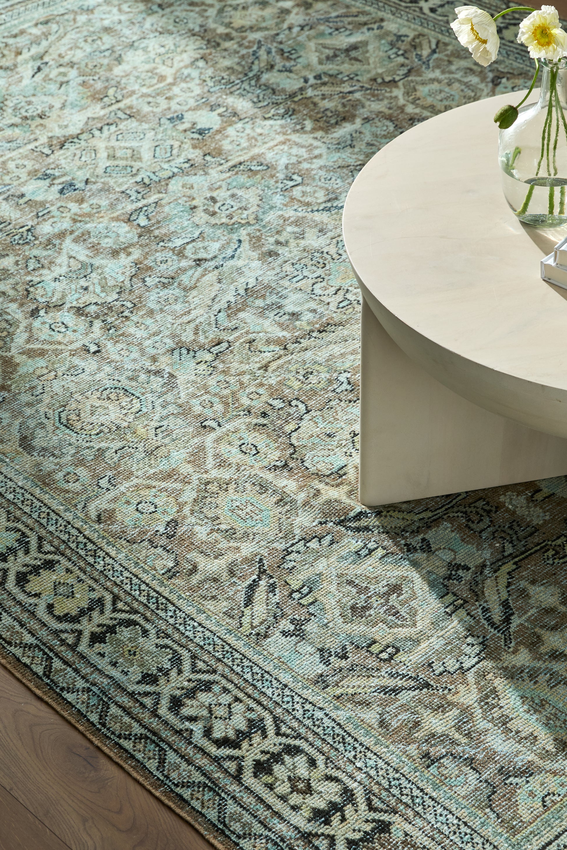 District Loom Vintage Area Rug Dupont